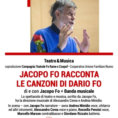 3 Settembre 2026, Firenze (FI) – Le canzoni di Dario&nbsp;Fo
